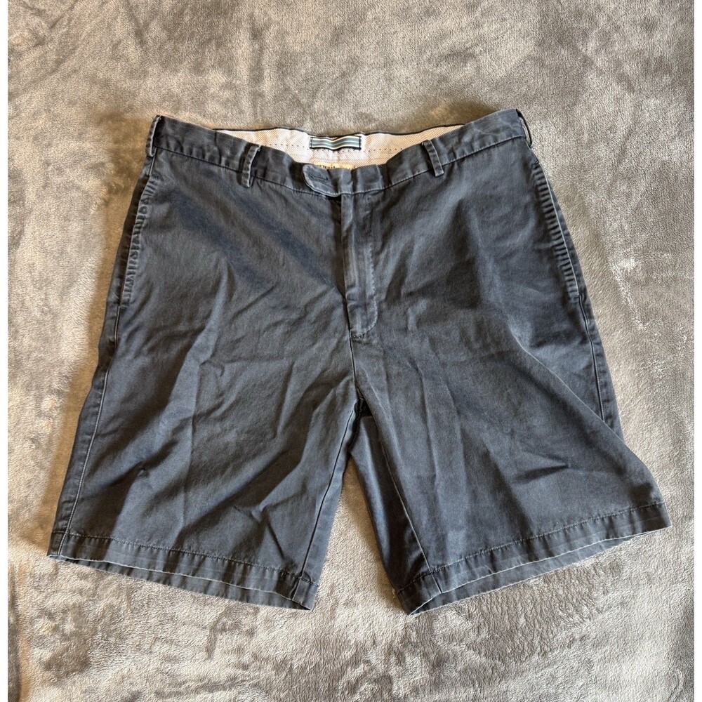 Peter Millar Men's Size 35 Casual Shorts Blue Golf Pima Cotton